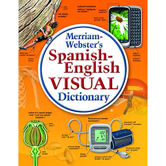 Pre-Owned Merriam-Webster's Spanish-English Visual Dictionary (Hardcover) 0877792925 9780877792925