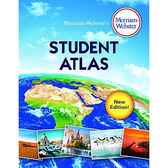 Pre-Owned Merriam-Webster's Student Atlas, New Edition, 2020 Copyright