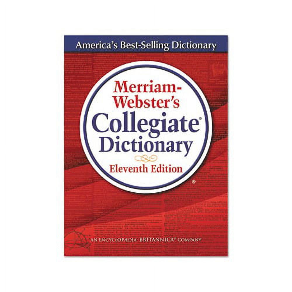 Merriam Websters Collegiate Dictionary 11th Edition Hardcover 1664 Pages 9883