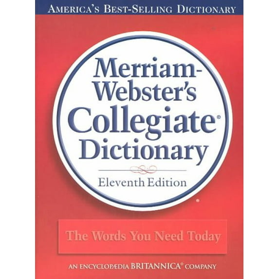 Pre-Owned Merriam-Webster's Collegiate Dictionary, 11th Edition (Red Kivar Binding with Jacket) (Hardcover) 0877798087 9780877798088