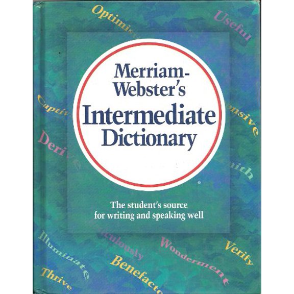 Pre-Owned Merriam-Webster's Intermediate Dictionary Paperback