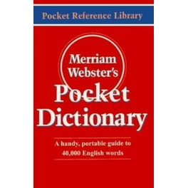 WEBSTER’S ESSENTIAL ENGLISH DICTIONARY Merriam-Webster's Essential Learner's English Dictionary