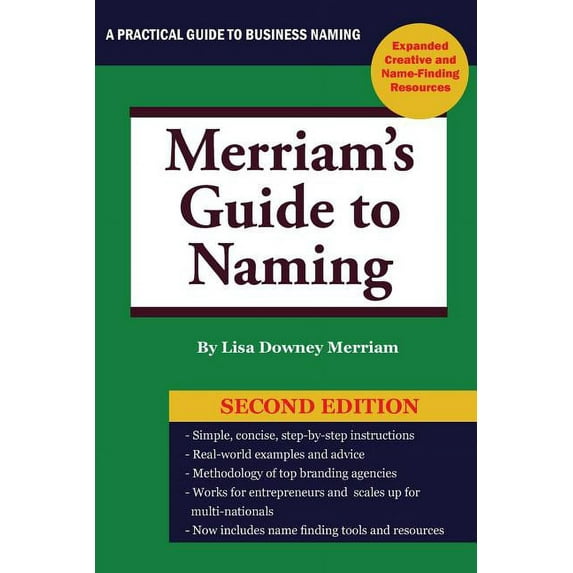 Merriam's Guide to Naming (Paperback)