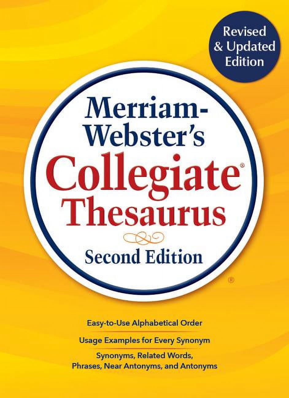 Merriamster's Collegiate Thesaurus Second Edition (Hardcover