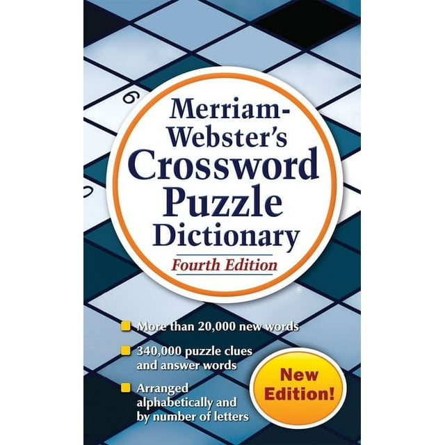 Merriamster's Crossword Puzzle Dictionary (Edition 4) (Paperback