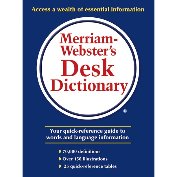 Merriamster's Desk Dictionary (Hardcover)