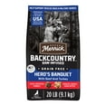 thumbnail image 1 of Merrick Backcountry Grain Free Dry Adult Dog Food, Kibble With Freeze Dried Raw Pieces, Hero’s Banquet Recipe, 20.0 lb. Bag, 1 of 12