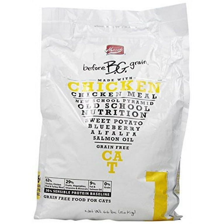 Merrick Before Grain Grain Free Chicken 1 Dry Cat Food 6.6 lb