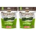 thumbnail image 1 of Merrick Fresh Kisses Coconut Botanical Oils Dental Dog Treats For Small Dogs,  5.5 oz. 9 Brushes, (2-Pack), 1 of 8