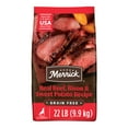 thumbnail image 1 of Merrick Grain-Free Dry Dog Food for Adults, High Protein Real Bison, Beef & Sweet Potato, 22 lb Bag, 1 of 11