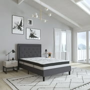 Merrick Lane Collection 10 Hybrid Mattress, Full Mattress in A Box