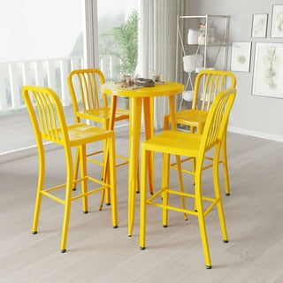 Dining Table Sets For 4 in Dining Room Sets Yellow Walmart