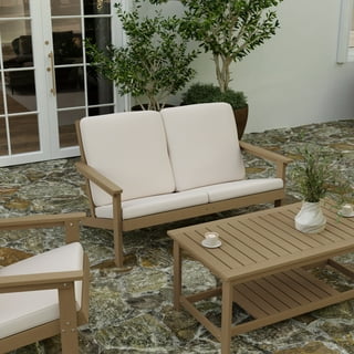 Crosley Furniture Tribeca 4 Piece Outdoor Wicker Seating Set in