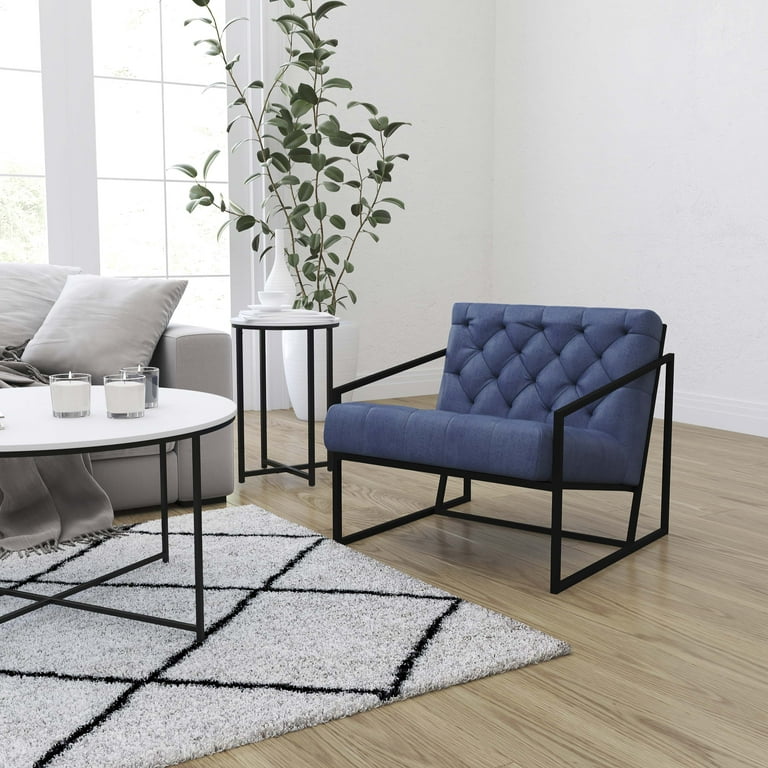 Contemporary Modern Lounge Chairs Merrick Lane Retro Blue