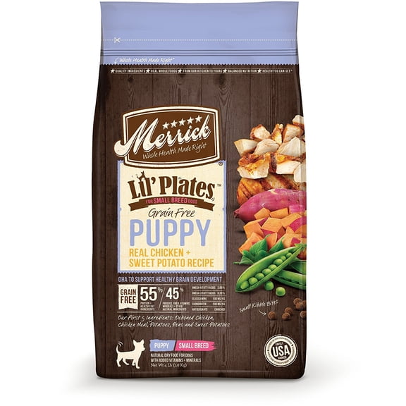 Merrick Lil’ Plates Premium Grain Free Dry Dog Food For Small Dogs ...