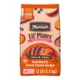 thumbnail image 1 of Merrick Lil’ Plates Premium Grain Free Dry Dog Food For Small Dogs, Real Beef And Sweet Potato Kibble, 12.0 lb. Bag, 1 of 12