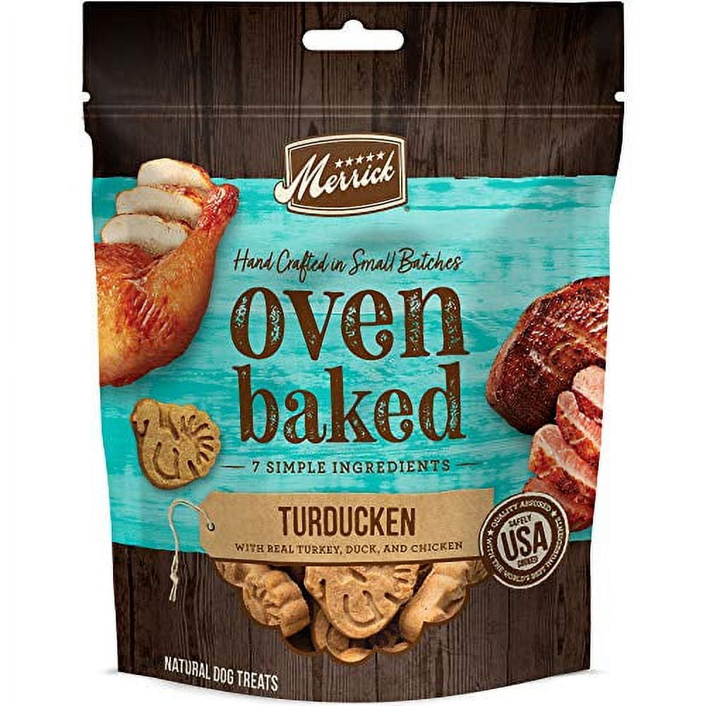 Merrick Oven Baked All Natural Hand Crafted in Small Batches Dog Treats