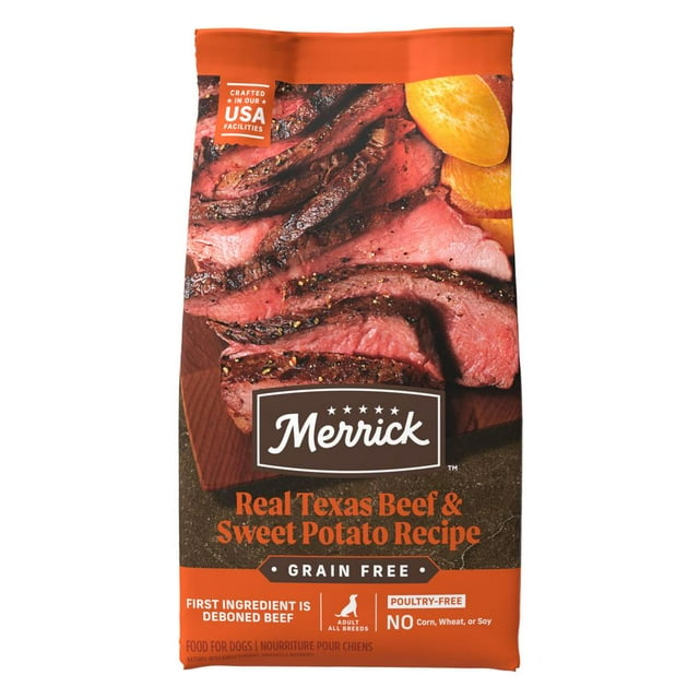 Merrick Premium Grain Free Dry Adult Dog Food Wholesome And Natural