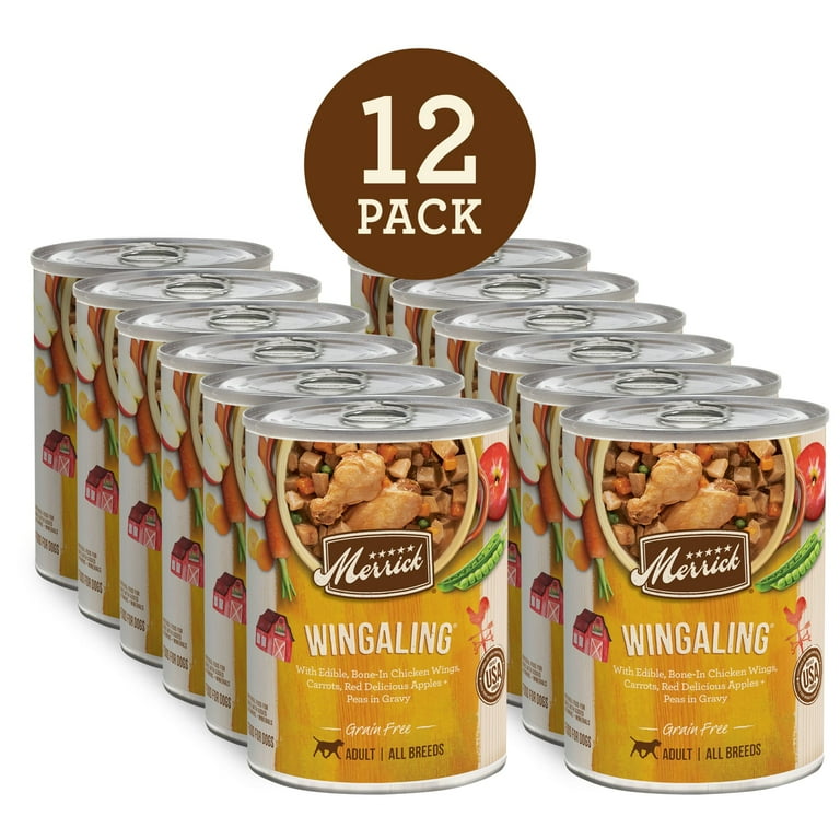 Merrick Grain-Free Wet Dog Food Wingaling Merrick Grain-Free Wet Dog Food Wingaling