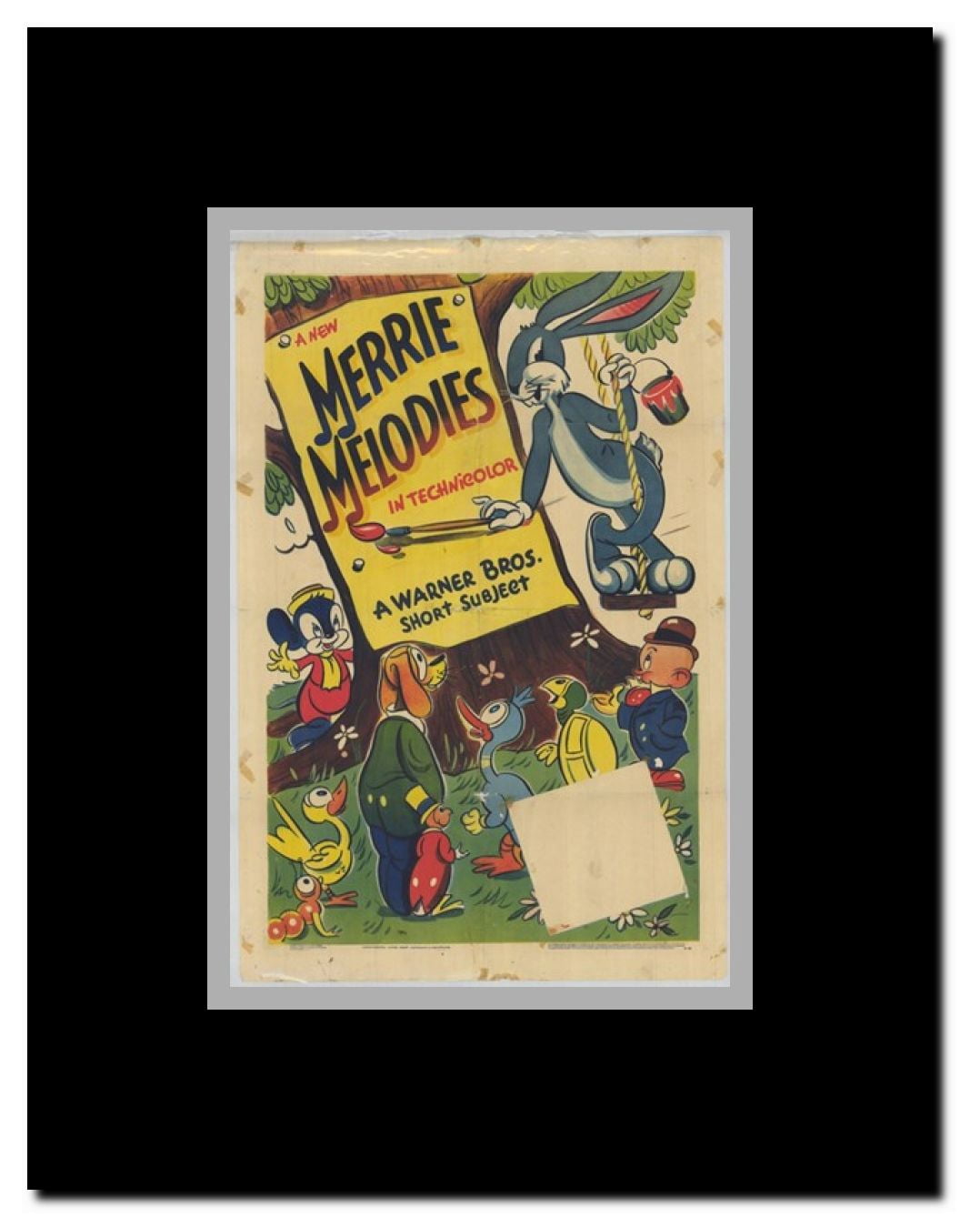 Merrie Melodies Framed Movie Poster