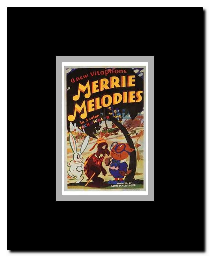 Merrie Melodies Framed Movie Poster