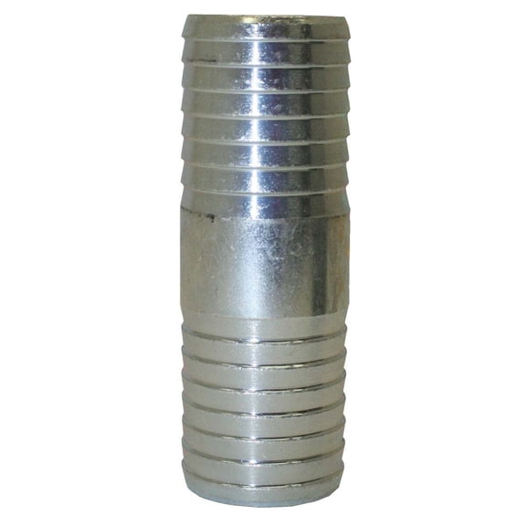 Merrill Steel Barb Insert Coupling - Galvanized Finish - 2 In. x 2 In. Barb