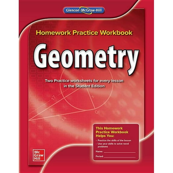Merrill Geometry Geometry, Homework Practice Workbook, (Paperback)