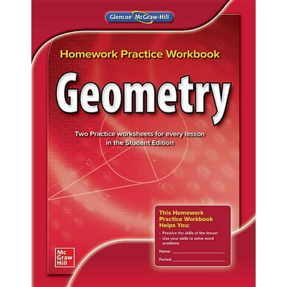 Merrill Geometry Geometry, Homework Practice Workbook, (Paperback)