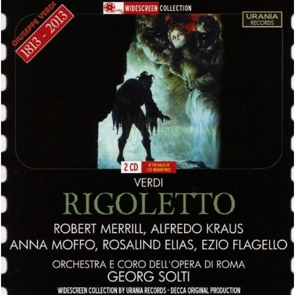 Merrill / Kraus / Moffo - Rigoletto - Music & Performance - CD