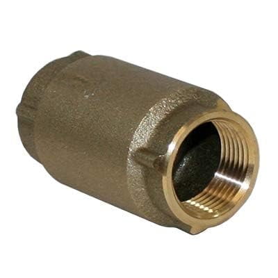 MERRiLL 1" No-Lead Brass Check Valve, CVNL100, Abrasion-Resistant, 700 Series