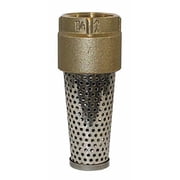MERRiLL No-Lead Brass Foot Valve 710 Series, 1-1/4" Female Connection