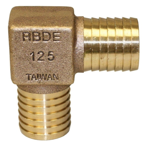 Merrill MFG RBDENL125 Rbdenl125 1-1/4" No-Lead Bronze Elbow, 1.25"