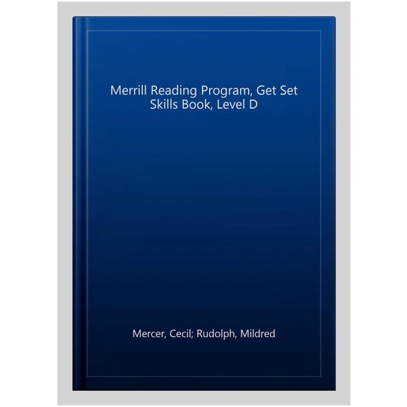 Pre-Owned Merrill Reading Program, Get Set Skills Book, Level D: Skills Book Level C, (Paperback)