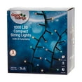 thumbnail image 1 of Merrily  LED Compact Twinkle 8-Function String Lights, Multi Color, 1 of 1