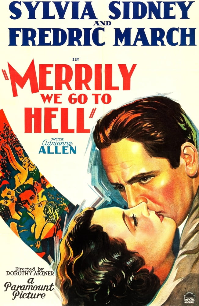 Merrily We Go To Hell Canvas Art -  (11 x 17)