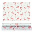 thumbnail image 1 of Merriton Scented Drawer Liners, Fresh Scent Paper Liners for Cabinet Drawers, Dresser Shelf, Linen Closet, Perfect for Kitchen, Bathroom, Vanity (6 Sheets) (Flamingo Island), 1 of 6