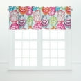 thumbnail image 1 of Merritt Island 100% Cotton Set of 2 Window Valances 15.5" x 72", 1 of 5