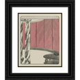 thumbnail image 1 of Merritt Mauzey 15x18 Black Ornate Wood Framed Double Matted Museum Art Print Titled - Andrew Goodman (1946), 1 of 5
