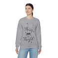 thumbnail image 1 of Merry And Bright Celebrate Christmas Unisex Heavy Blend Crewneck Sweatshirt, 1 of 7