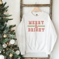 thumbnail image 1 of Merry And Bright Checkered | Sweatshirt, 1 of 4