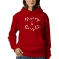 thumbnail image 1 of Merry And Bright Design Hoodie Women -GoatDeals Designs, Female x-Large, 1 of 4