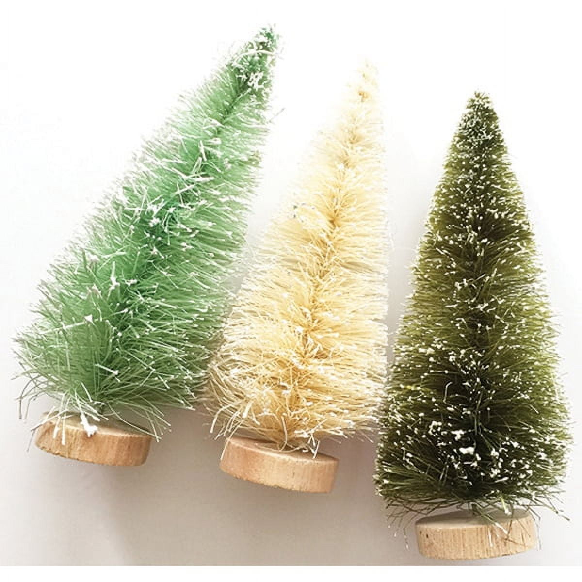 Merry & Bright Bottle Brush Trees5"
