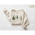 thumbnail image 1 of Merry & Bright Christmas Trees Sweatshirt, Christmas Sweatshirt, Holiday Sweater, Womens Holiday Sweatshirt, Christmas Shirt, Winter Shirt, 1 of 5