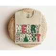 thumbnail image 1 of Merry and Bright Sweatshirt, Christmas Sweatshirt, Family Christmas Sweatshirt, Christmas Sweatshirts for Women, Merry Christmas Sweatshirt, Christmas Shirt, Holiday Shirts, 1 of 3