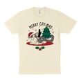 thumbnail image 1 of Merry Catmas Shirt Unisex Medium Natural, 1 of 5