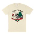 thumbnail image 1 of Merry Catmas Shirt Unisex Small Natural, 1 of 5
