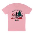 thumbnail image 1 of Merry Catmas Shirt Unisex X-Large Pink, 1 of 5