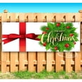 thumbnail image 1 of Merry Christmas 13 oz Vinyl Banner With Metal Grommets, 1 of 4