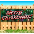 thumbnail image 1 of Merry Christmas 13 oz Vinyl Banner With Metal Grommets, 1 of 4