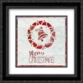 thumbnail image 1 of Merry Christmas 2x Matted 20x20 Black Ornate Framed Art Print by Niele, Cora, 1 of 2